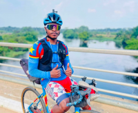 Congolese cyclist dies during 14,000-kilometer African journey for peace