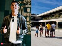 Cristiano Ronaldo's Portugal mansion has a bizarre glass pool you can walk under it: Inside his ultra-luxurious Quinta da Marinha home