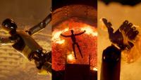Humanoid robot fleet decommissioned in wild Terminator-style leap into molten steel