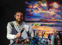 Artist retraces 100-year-old footsteps to capture the wilds of Donegal’s hills