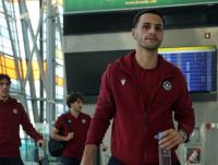 Armenia national football team arrives in Cyprus