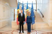 European Commissioner begins visit to Moldova with meeting with President