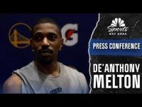 De’Anthony Melton calls first healthy Warriors camp ‘blessing’ | NBC Sports Bay Area