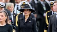 Queen Mary of Denmark makes poignant visit to her native Australia for memorial service honouring her late father
