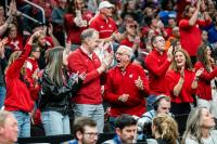 What kind of person becomes one of the biggest donors in a University's athletic history?