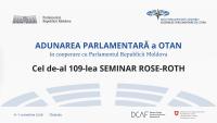 Moldovan Parliament to host 109th Rose-Roth Seminar of NATO Parliamentary Assembly
