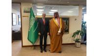 Economy Minister Meets With Saudi Counterpart
