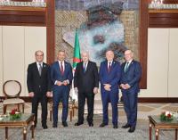 President of the Republic of Algeria Receives Energy Ministers Involved in the SoutH2 Corridor Project