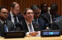 Cuban foreign minister expresses gratitude for UN condemnation of U.S. blockade of the island