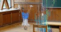 Japanese Artist Yuka Namata Explores Memory With Beaded Sculptures at an Abandoned Elementary School