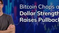 Bitcoin chops as dollar strength raises pullback risk