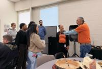 Community feast a sharing of traditional foods, culture and stories