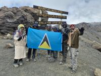 Saint Lucian team conquers Mount Kilimanjaro and supports school expansion