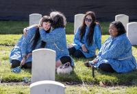 A somber Remembrance Day begins the journey back to Alaska for three students who died while attending Carlisle
