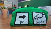 Delaware teacher's Eagles shirt design puts inclusion front and center