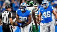 Detroit Lions OG Absent Thursday Practice, DE Returns