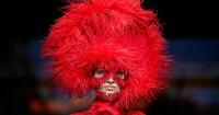 Photos shows the highlights at Moscow's Fashion Week