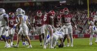 Arkansas defense finally turns turnovers into points