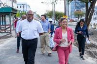 Press Release: Minister reviews progress on Thomas Street Healthy Streets project