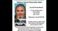Silver Alert Subject Could Be Anywere from Spokane, to Montana, Oregon