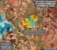 Military Situation In Ukraine And Ukrainian Attacks On Russian Territory On October 1, 2026 (Maps Update)