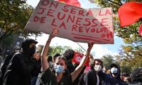 High school students torch at least two schools as high school protests rage across France