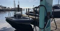 New electric research boat creates a (quiet) splash in Grand Traverse Bay