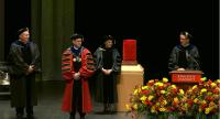 New Iowa State University president installed in campus ceremony