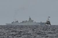 Philippines sends largest ship to drive away Chinese vessel in waters near Taiwan