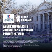 American University Partners with Pioneer D.C. College Access Program to Expand Pathways to Opportunity for Local Students