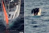 Race against time to save crew after colossal, rarely seen deep sea beasts smash up yacht in Pacific