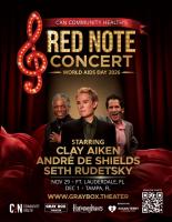 CAN Community Health Announces Second Annual World AIDS Day Concert Featuring Clay Aiken, André De Shields, and Seth Rudetsky
