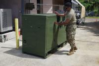 Hawaiʻi National Guard Provides Power to Kauaʻi Humane Society After Hurricane Lowell