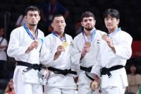 Japan's Fujiwara, Tanioka, Maeda Win Judo Gold at Asian Games