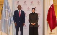 Qatar UN permanent envoy, Ugandan FM explore waysto strengthen cooperation