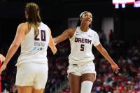 Angel Reese, the former Chicago Sky star now with the Atlanta Dream, named WNBA Defensive Player of the Year