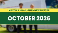 October Mayor's Highlights Newsletter