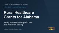 Alabama Awards Nearly $55 Million in Rural Healthcare Grants