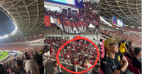 Malaysia Fans Held Inside Jakarta Stadium For An Hour After FIFA ASEAN Cup Clash With Indonesia As Bottles Were Thrown And Threats Made