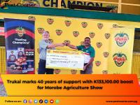 Trukai marks 40 years of support with K133,100.00 boost for Morobe Agriculture Show