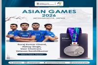 India men’s squash team wins bronze at Asian Games