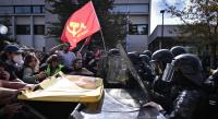 Calls to ban La France Insoumise follow violent school protests