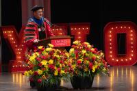 David Cook formally installed as 17th President of Iowa State