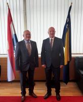 State Secretary Kangler Pays Official Visit to the Ministry of Security of Bosnia and Herzegovina