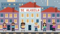 Young people facing the rental wall in Spain