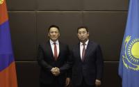 Deputy PM Nomtoibayar Meets Kazakhstan Agriculture Minister