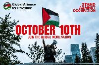 Over 200 organisations across more than 60 countries unite in Global Mobilisation for Palestine on 10 October