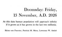 Scientist debunks wacky 1960 study claiming 'doomsday' will occur on 13 November 2026