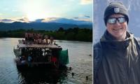 Adventure travel firm is sued for £12million by customer after she was trapped in a capsized river boat on 'sunset BBQ cruise' in Cambodia