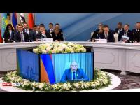 Armenia’s Pashinyan addresses Eurasian Intergovernmental Council meeting, “advertises” TRIPP project